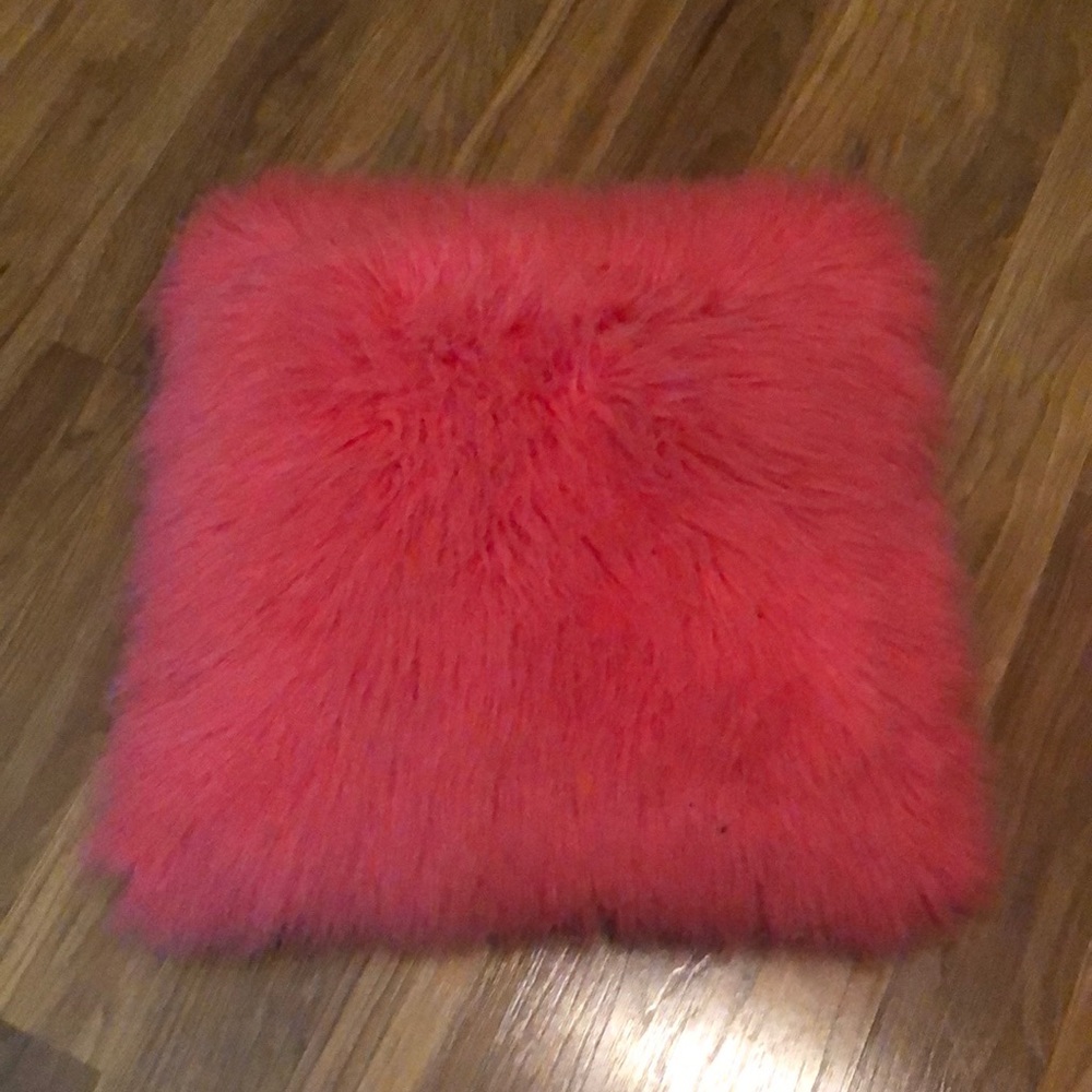 Furry pillow